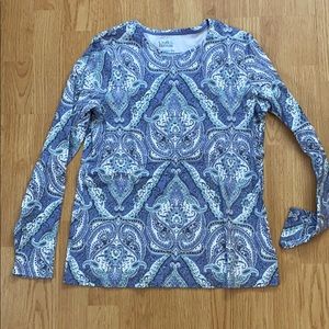 Croft and Barrow Classic Tee, pastel colors!